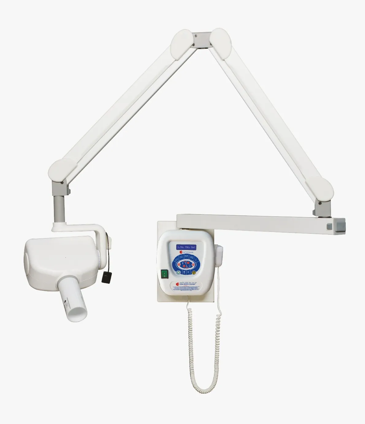 Equipo de rayos X dental Corix® 70 Junior con diseño compacto y eficiente, comparado en las diferencias entre Corix® 70 plus vs Corix® 70 junior.